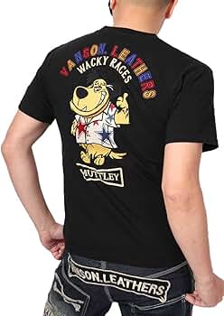 Amazon | [バンソン] WACKY RACES コラボ 半袖 Tシャツ WRV-2101